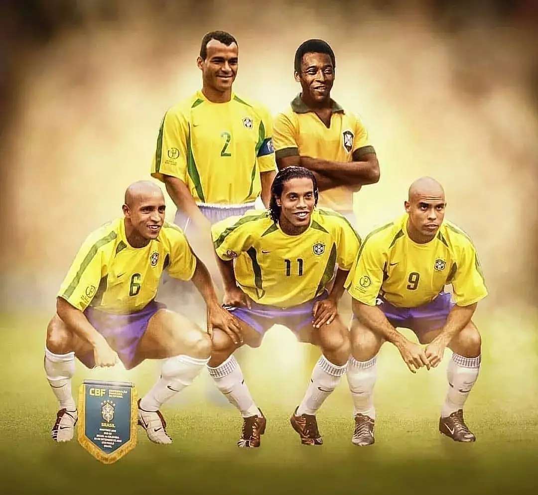 细数足坛队史中的顶级球星：巴西第一