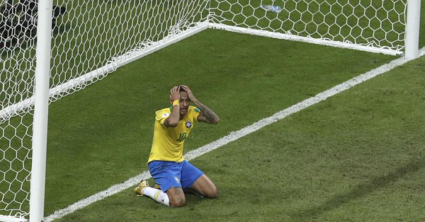 世界杯32强纪录：巴西1-2不敌比利时