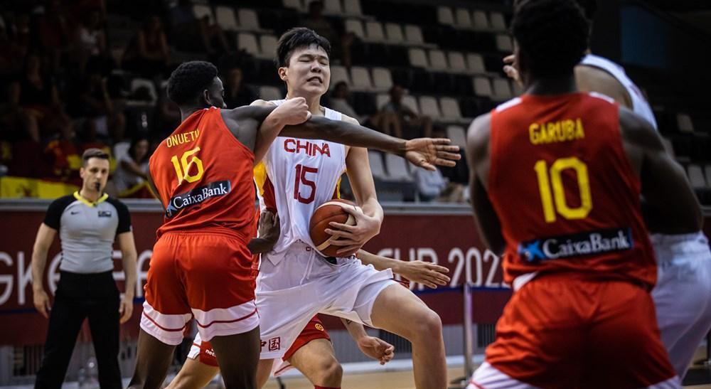 U19男篮世界杯小组赛中国74-83不敌西班牙