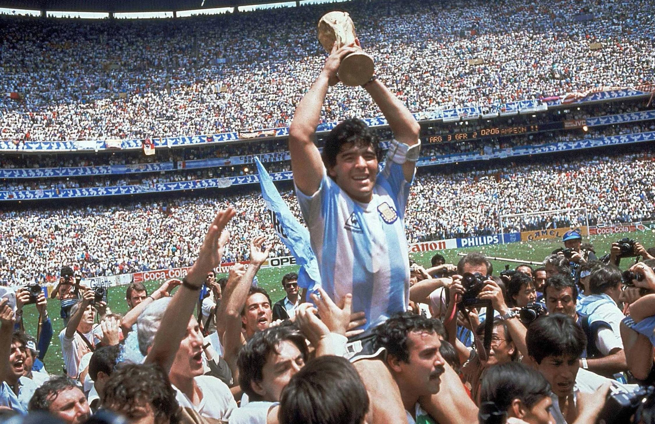 英媒：马拉多纳凭一己之力让阿根廷收获世界之巅