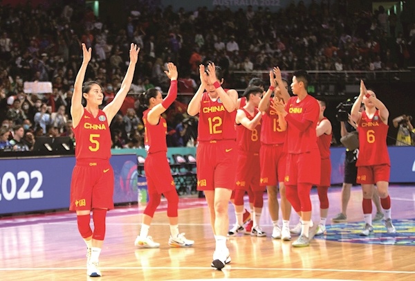 中国女篮3胜1负提前锁定世界杯八强入场券